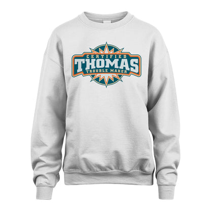 Certified Your Name Trouble Maker Shirt THOMAS M1-36