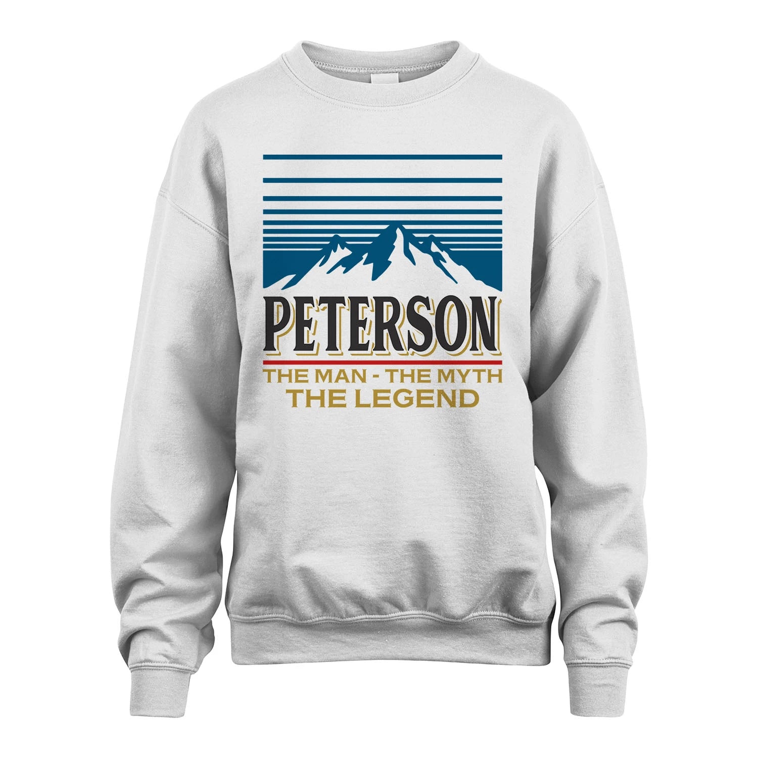 The Man The Myth The Legend Vintage Mountain Shirt PETERSON M1-19