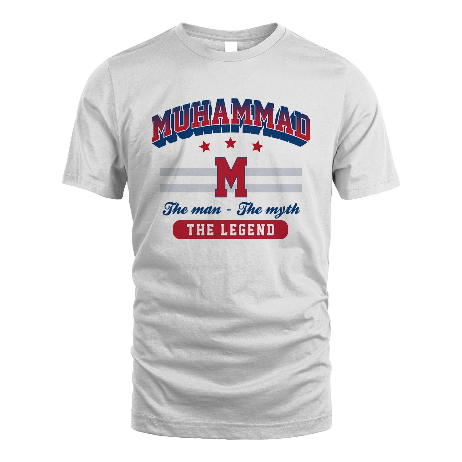The Man The Myth The Legend With Your Name Shirt MUHAMMAD M1-35
