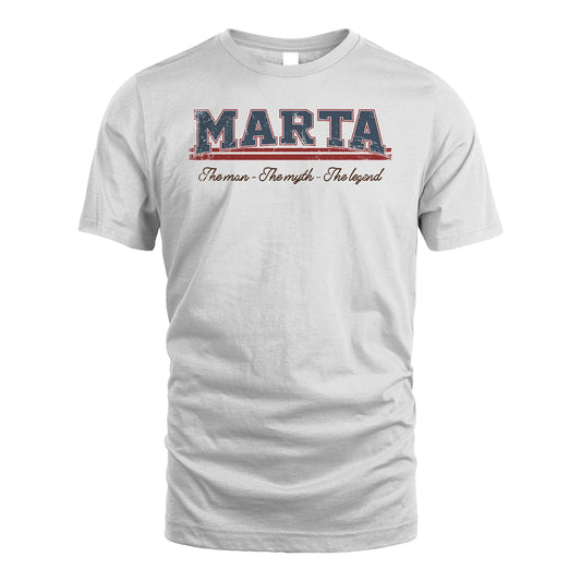 The Man The Myth The Legend Vintage Shirt MARTA M1-6