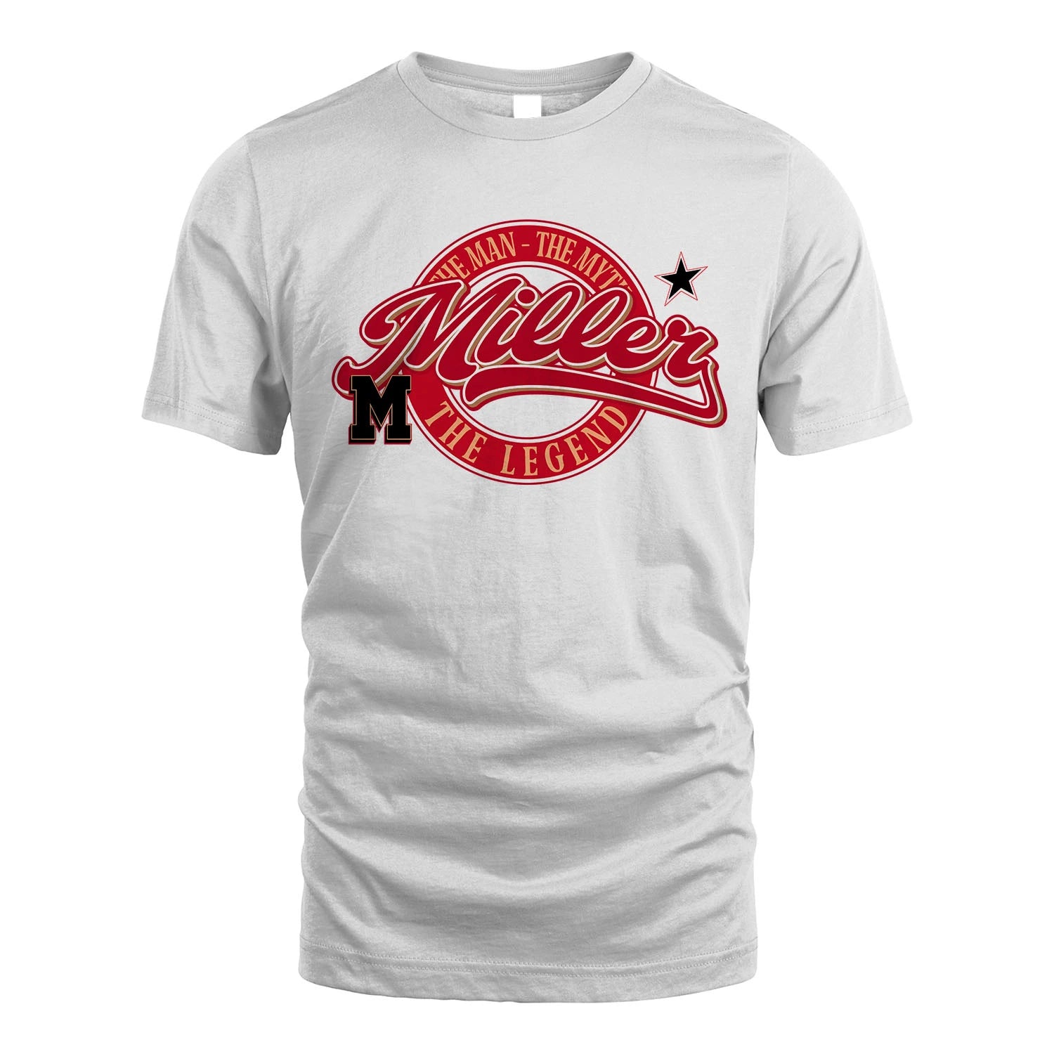 The Man The Myth The Legend Sporty Shirt MILLER M1-14