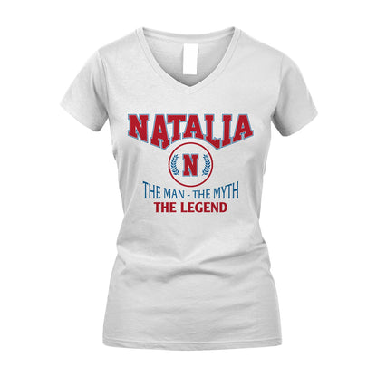The Man The Myth The Legend Jet Style Shirt NATALIA M1-9
