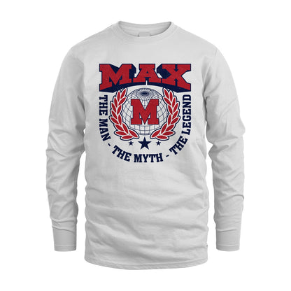 The Man The Myth The Legend Logo Shirt MAX M1-30