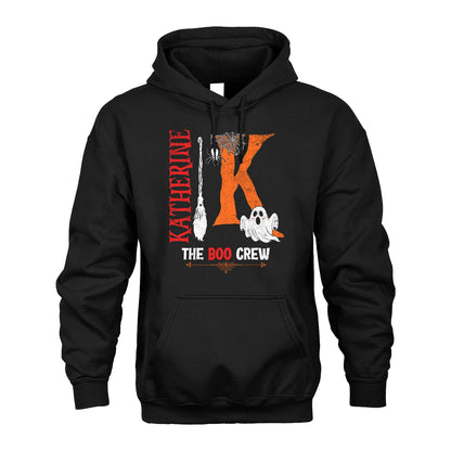 The Boo Crew Halloween With Your Name Shirt KATHERINE M1-23