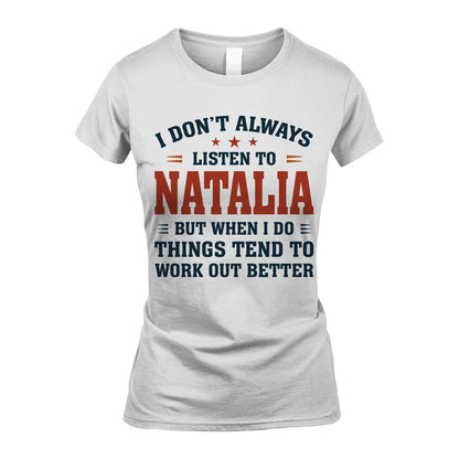I Don't Always Listen To... NATALIA M1-2