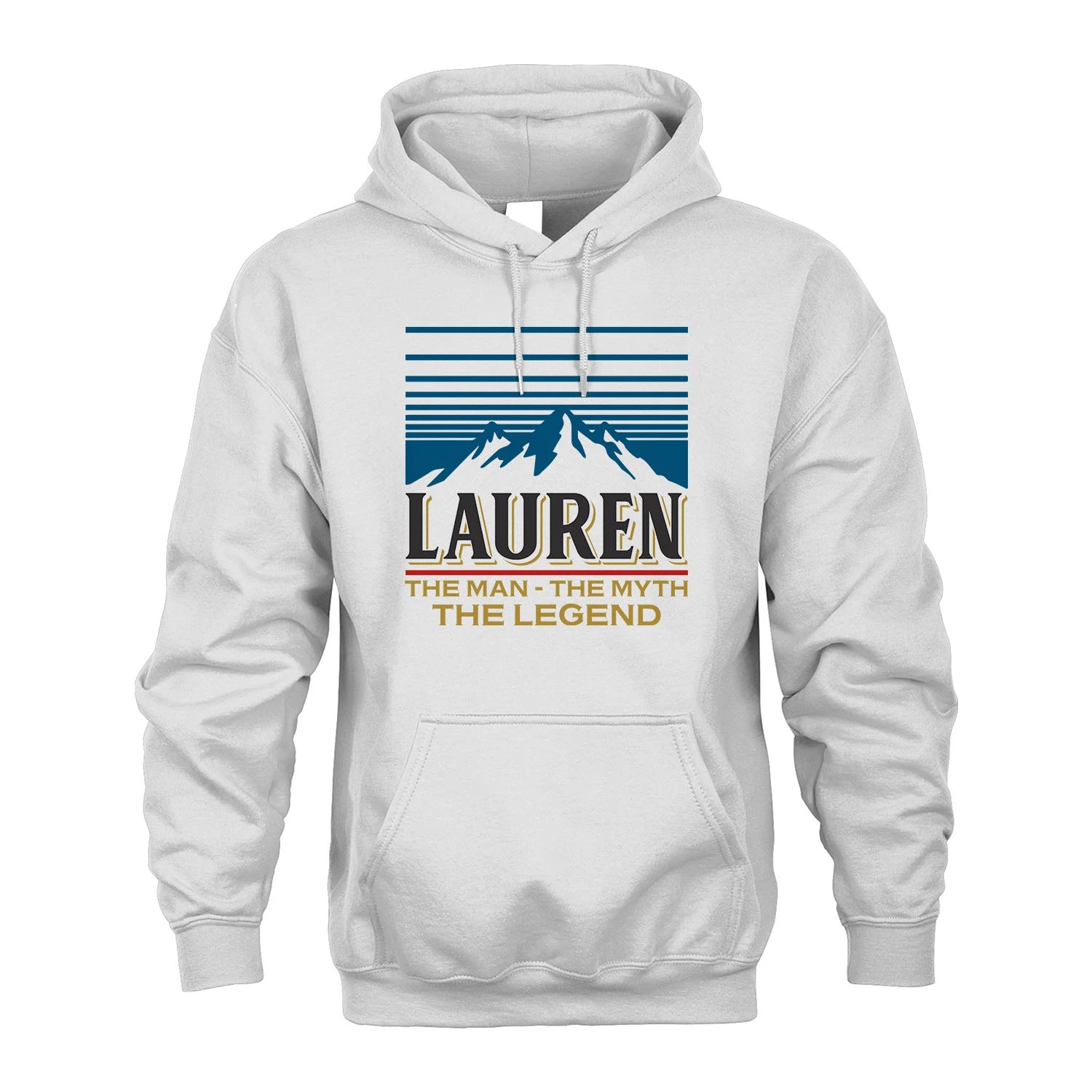 The Man The Myth The Legend Vintage Mountain Shirt LAUREN M1-19