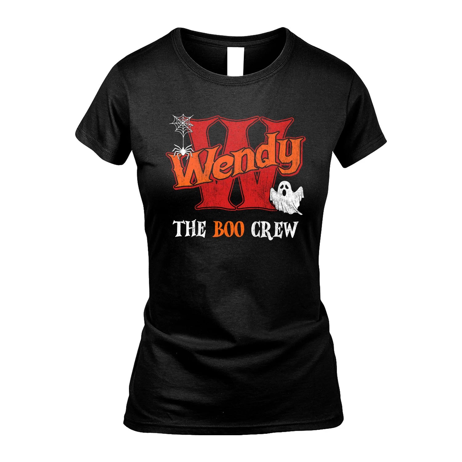The Boo Crew Halloween Custom Name Shirt WENDY M1-22