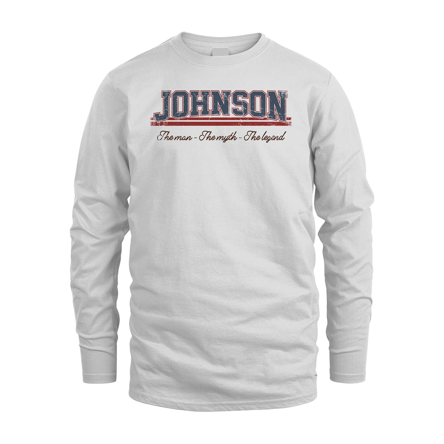 The Man The Myth The Legend Vintage Shirt JOHNSON M1-6