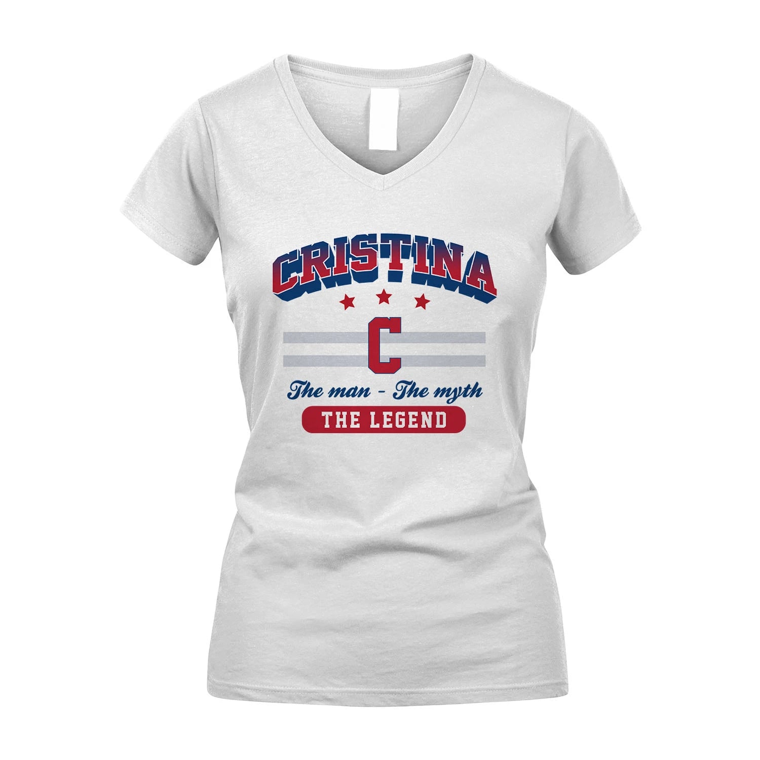 The Man The Myth The Legend With Your Name Shirt CRISTINA M1-35