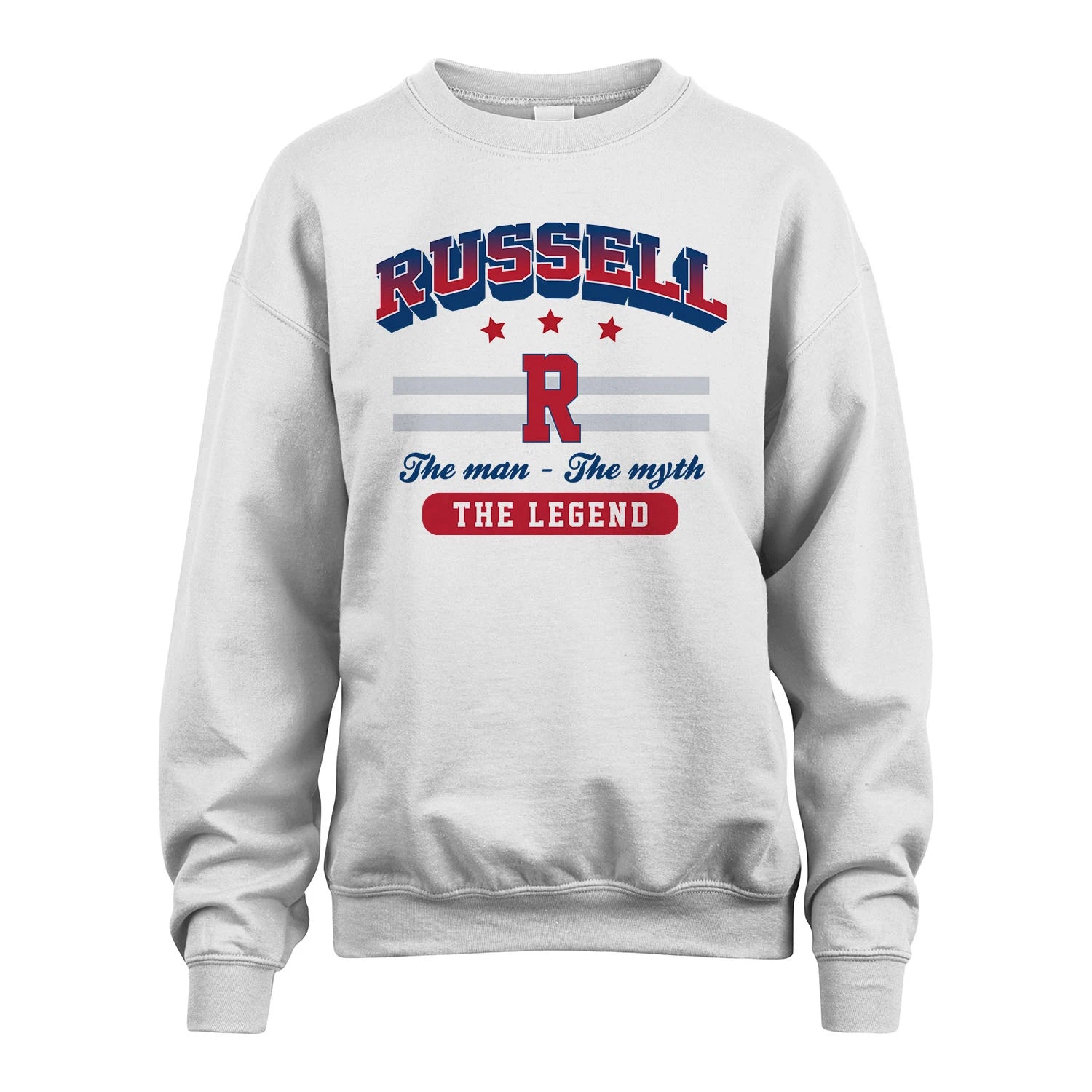 The Man The Myth The Legend With Your Name Shirt RUSSELL M1-35