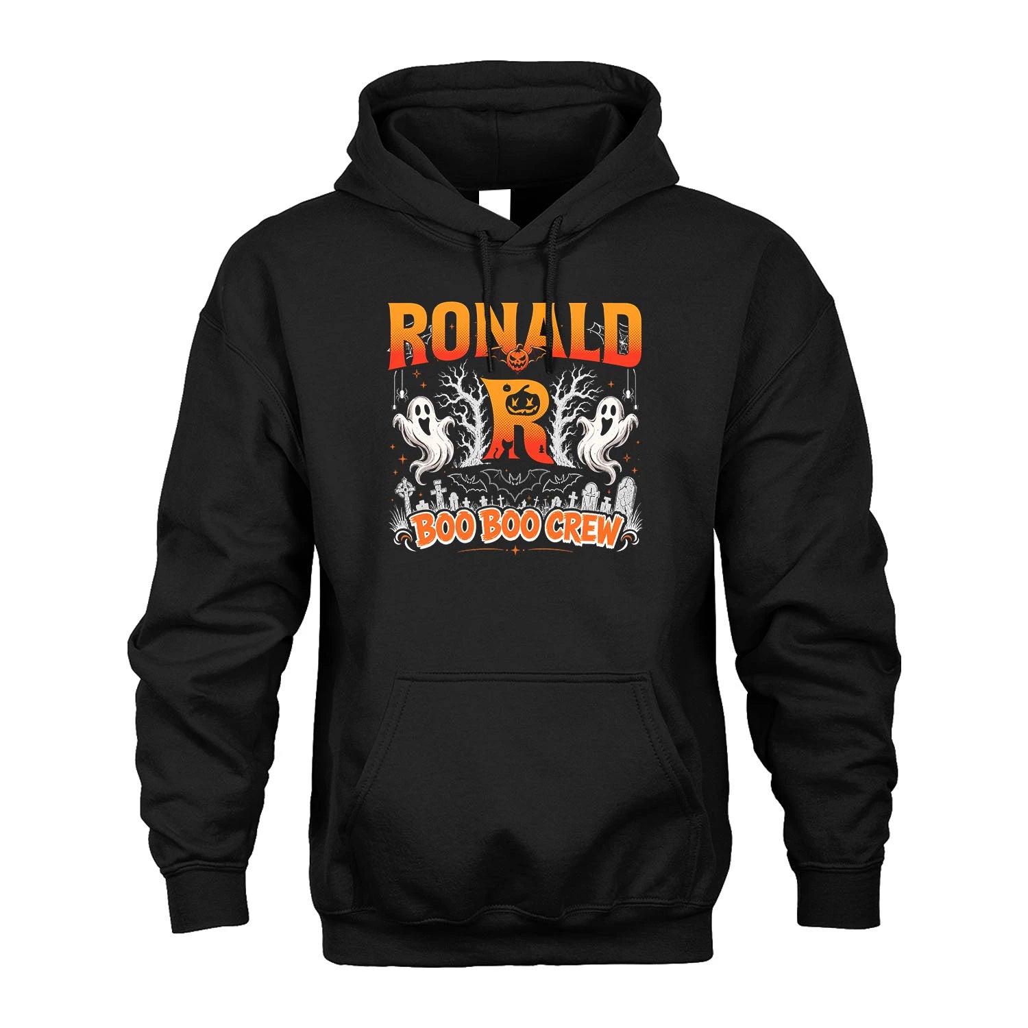 Boo Boo Crew Halloween Custom Name Shirt RONALD M1-28