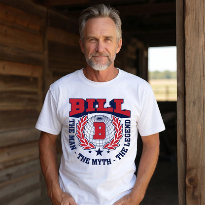 The Man The Myth The Legend Logo Shirt BILL M1-30
