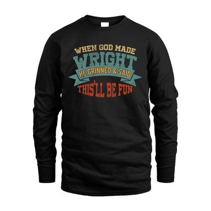 The Man The Myth The Legend Sporty Shirt WRIGHT M1-15