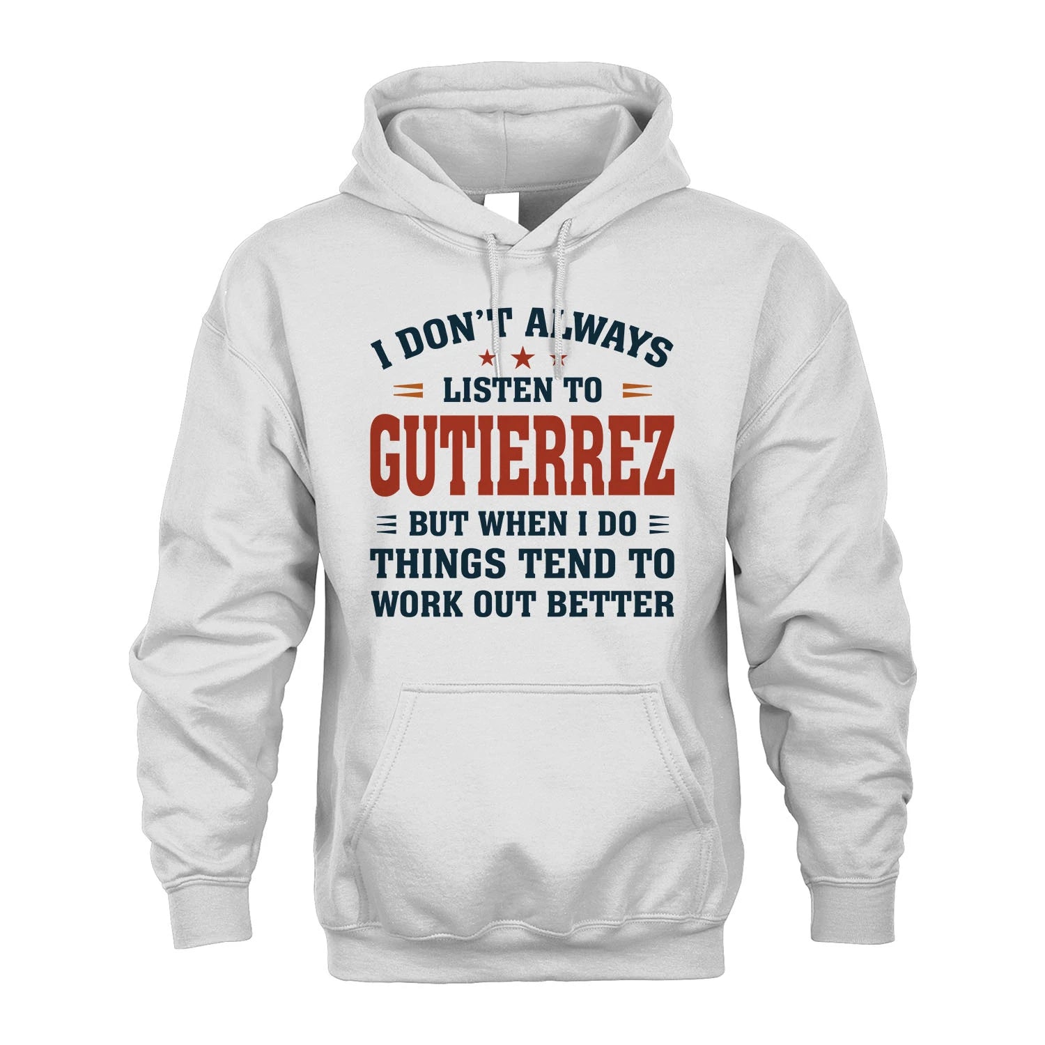 I Don't Always Listen To... GUTIERREZ M1-2