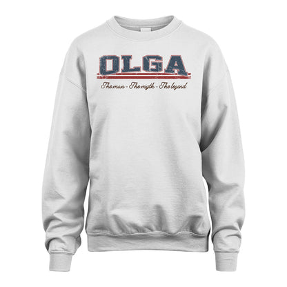 The Man The Myth The Legend Vintage Shirt OLGA M1-6