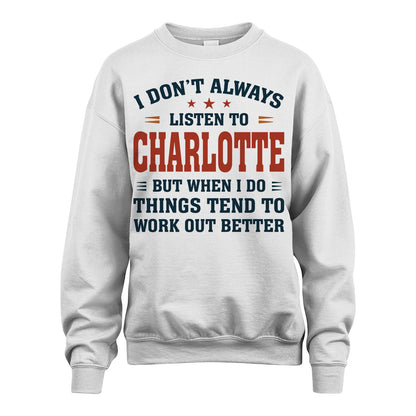 I Don't Always Listen To... CHARLOTTE M1-2