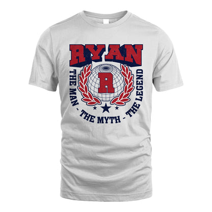 The Man The Myth The Legend Logo Shirt RYAN M1-30