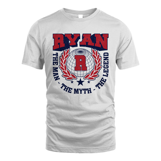 The Man The Myth The Legend Logo Shirt RYAN M1-30