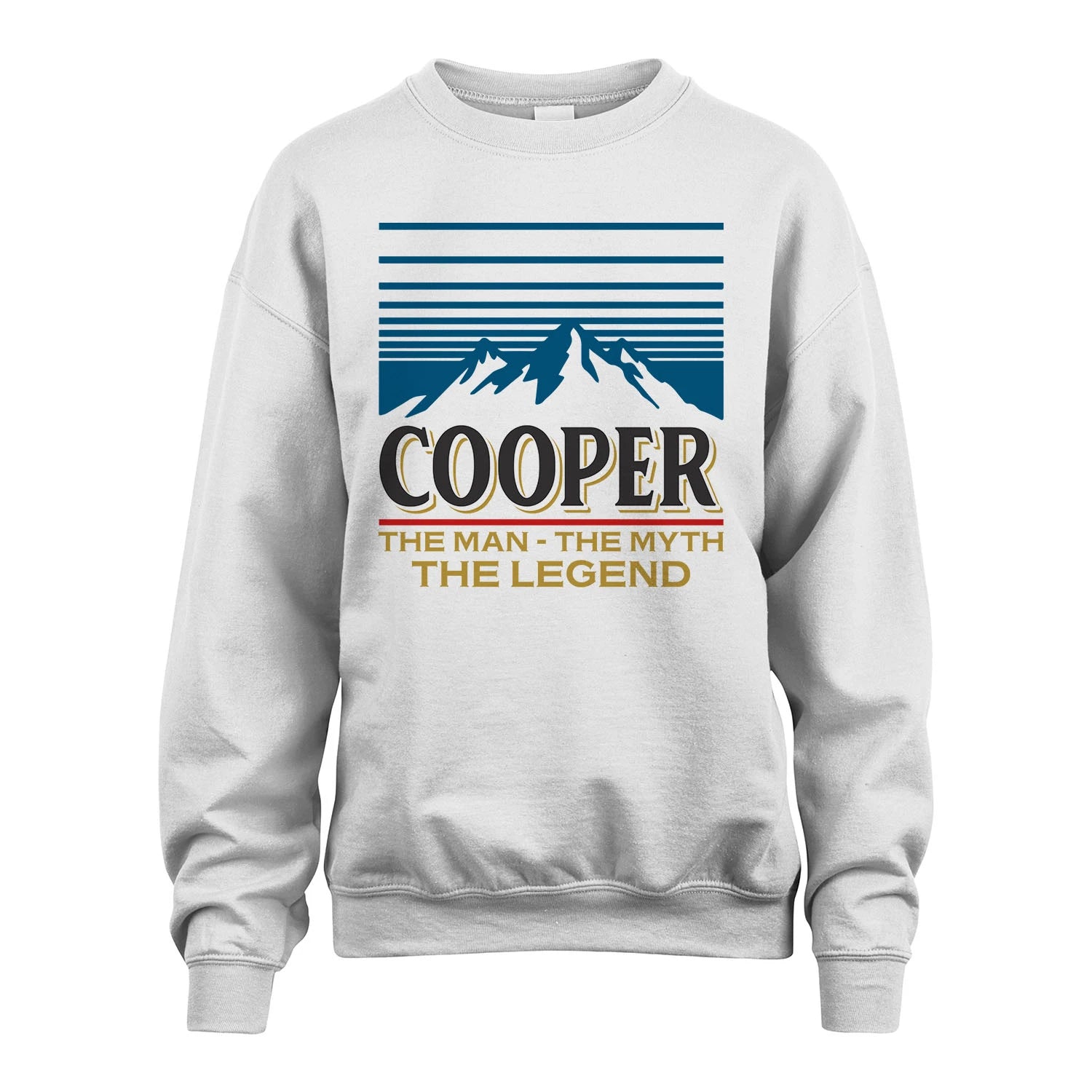 The Man The Myth The Legend Vintage Mountain Shirt COOPER M1-19
