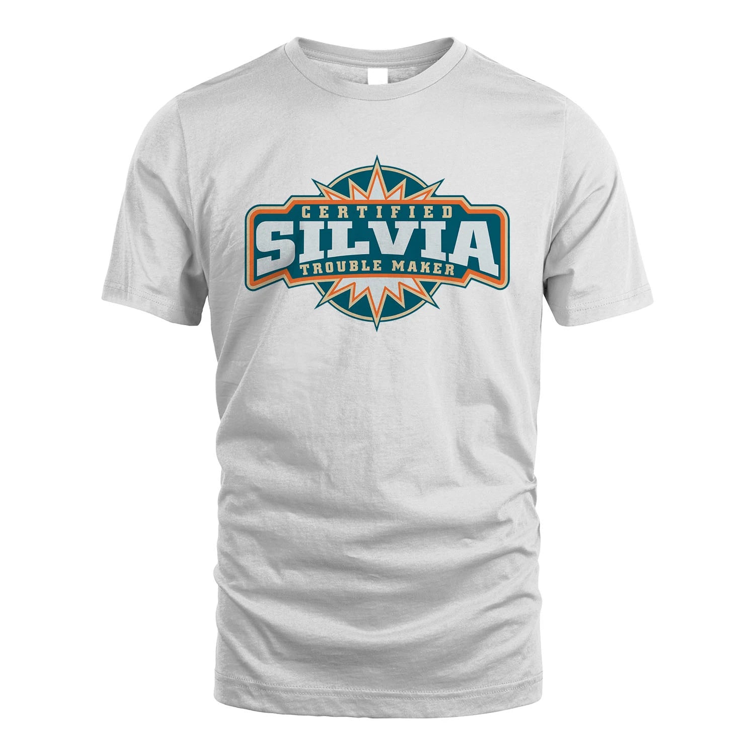 Certified Your Name Trouble Maker Shirt SILVIA M1-36
