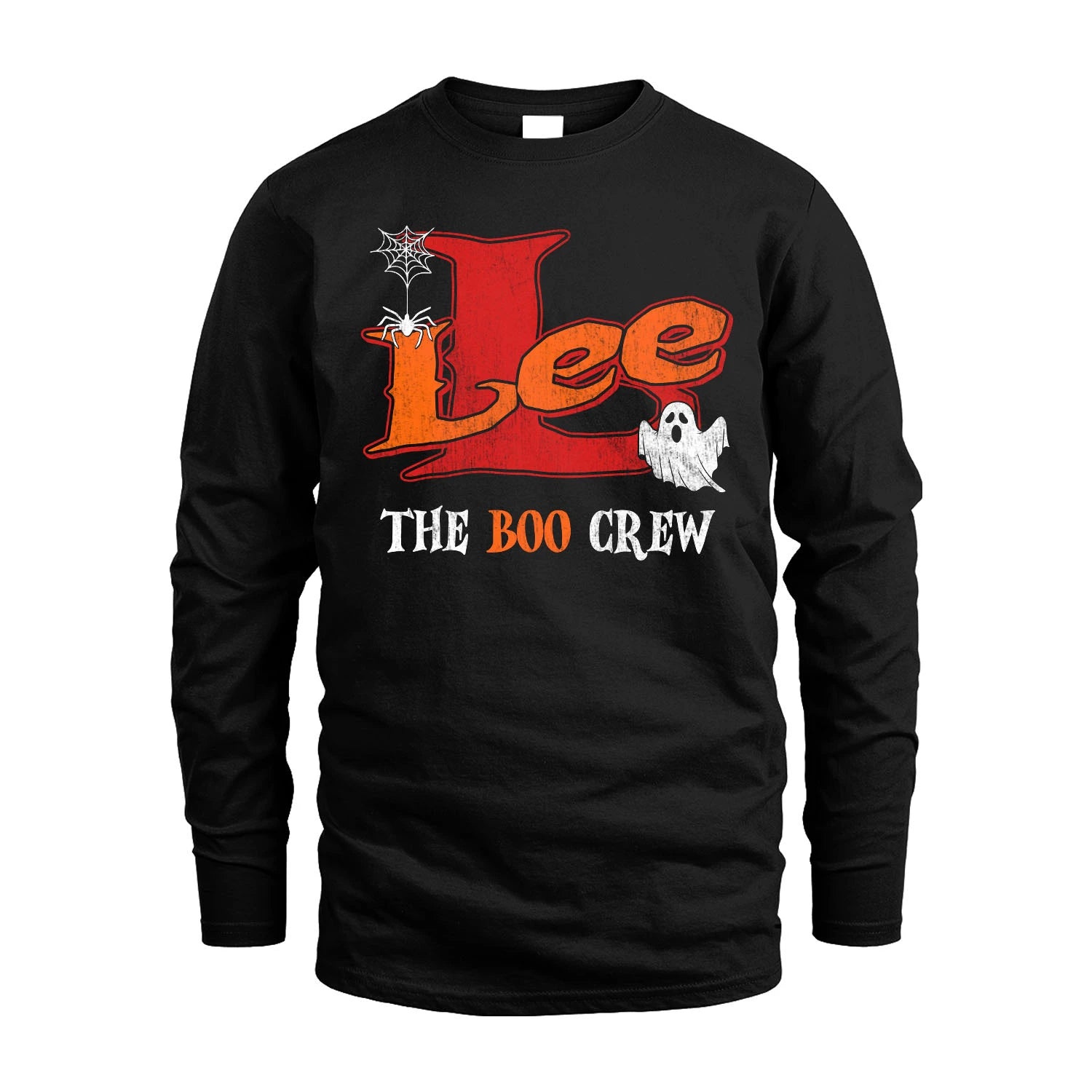The Boo Crew Halloween Custom Name Shirt LEE M1-22