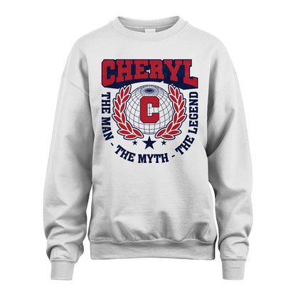 The Man The Myth The Legend Logo Shirt CHERYL M1-30