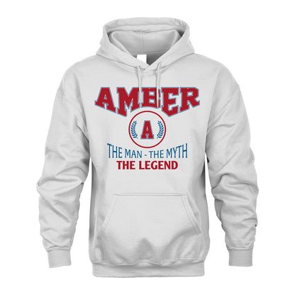 The Man The Myth The Legend Jet Style Shirt AMBER M1-9