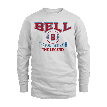 The Man The Myth The Legend Jet Style Shirt BELL M1-9