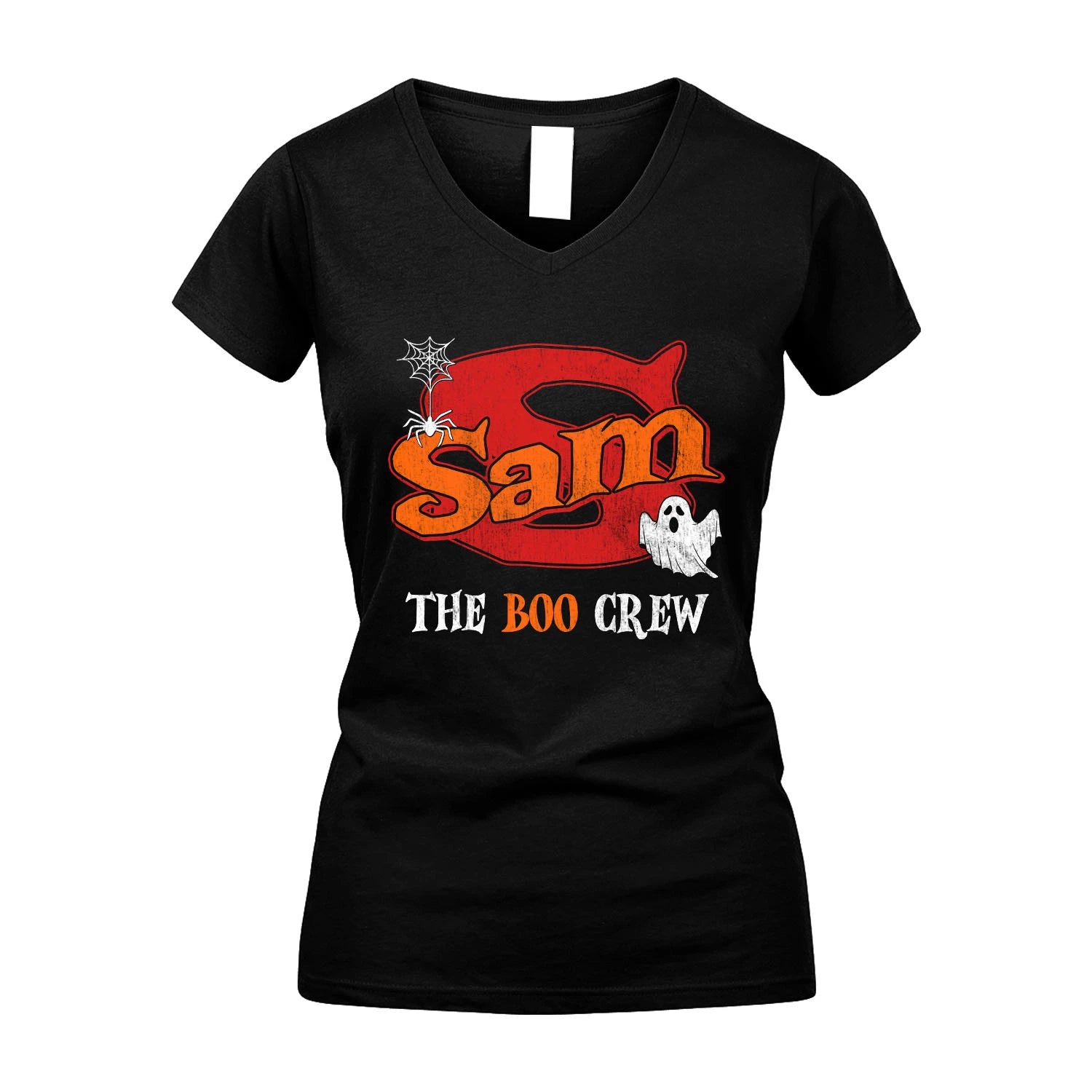 The Boo Crew Halloween Custom Name Shirt SAM M1-22