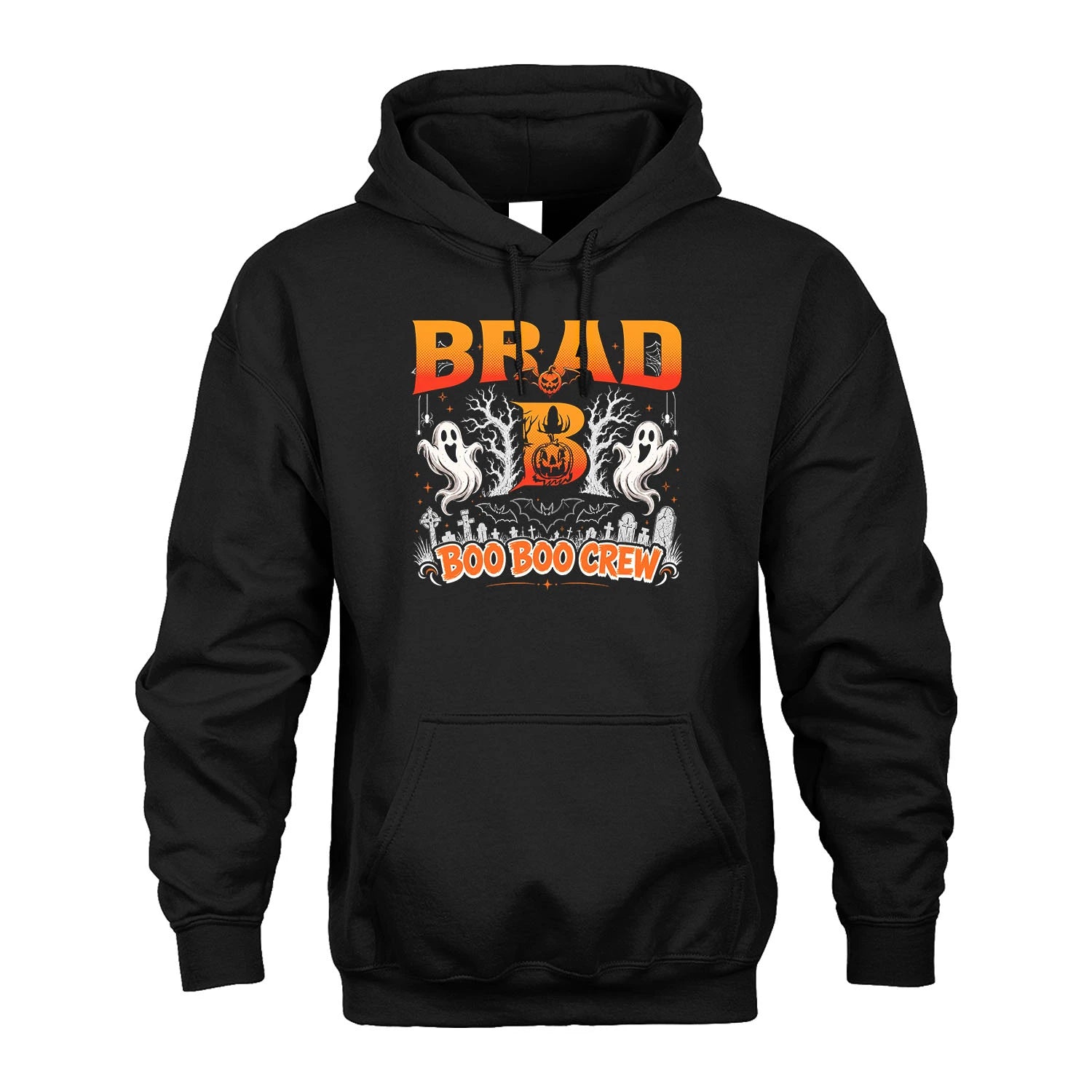 Boo Boo Crew Halloween Custom Name Shirt BRAD M1-28