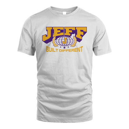 Your Name Built Different Sporty Shirt JEFF M1-32
