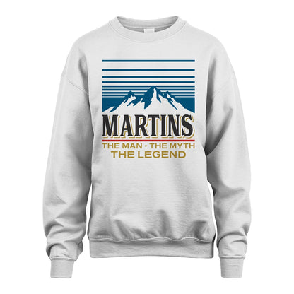 The Man The Myth The Legend Vintage Mountain Shirt MARTINS M1-19