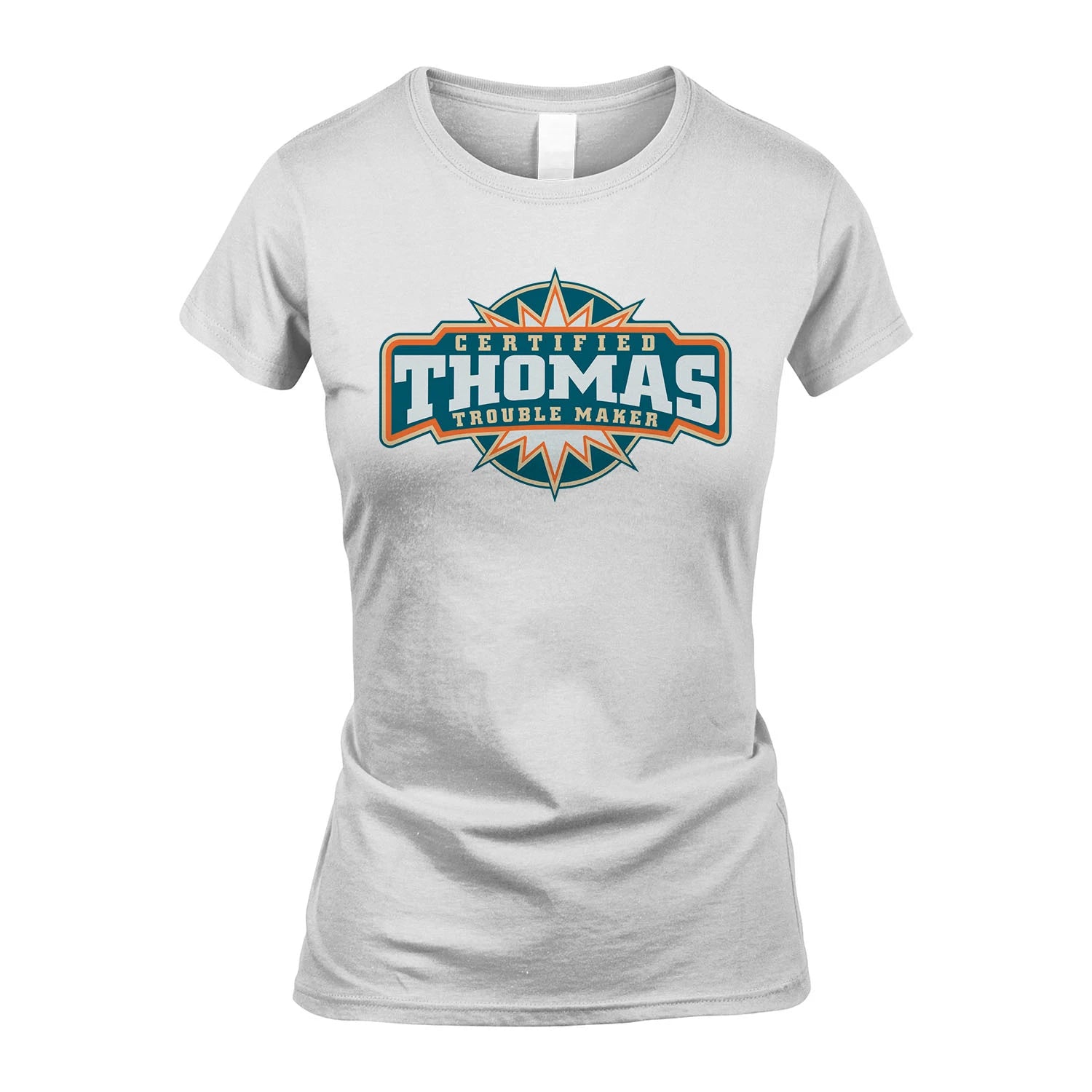 Certified Your Name Trouble Maker Shirt THOMAS M1-36