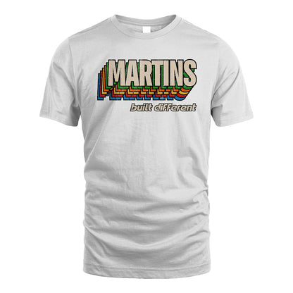 Your Name Built Different Retro Shirt MARTINS M1-26