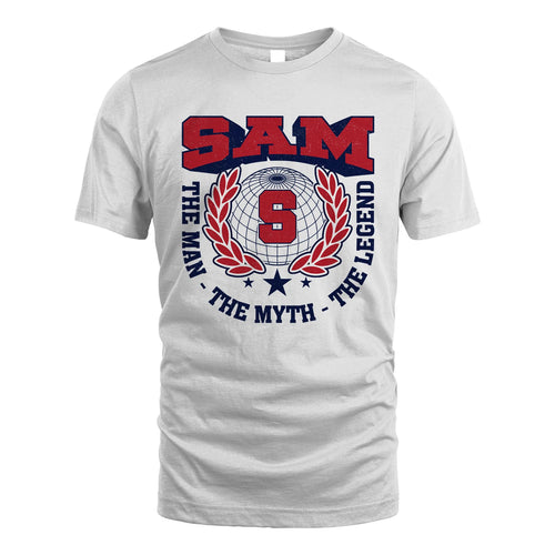 The Man The Myth The Legend Logo Shirt SAM M1-30