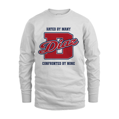 Hated By Many Confronted By None Personalized Name Shirt DIAZ M1-8