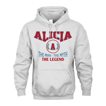 The Man The Myth The Legend Jet Style Shirt ALICIA M1-9