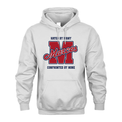 Hated By Many Confronted By None Personalized Name Shirt MARCOS M1-8