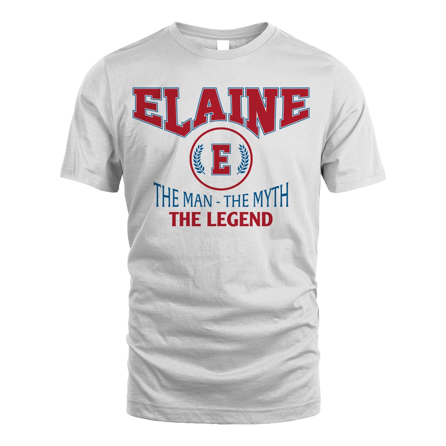 The Man The Myth The Legend Jet Style Shirt ELAINE M1-9