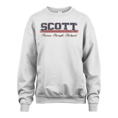 The Man The Myth The Legend Vintage Shirt SCOTT M1-6