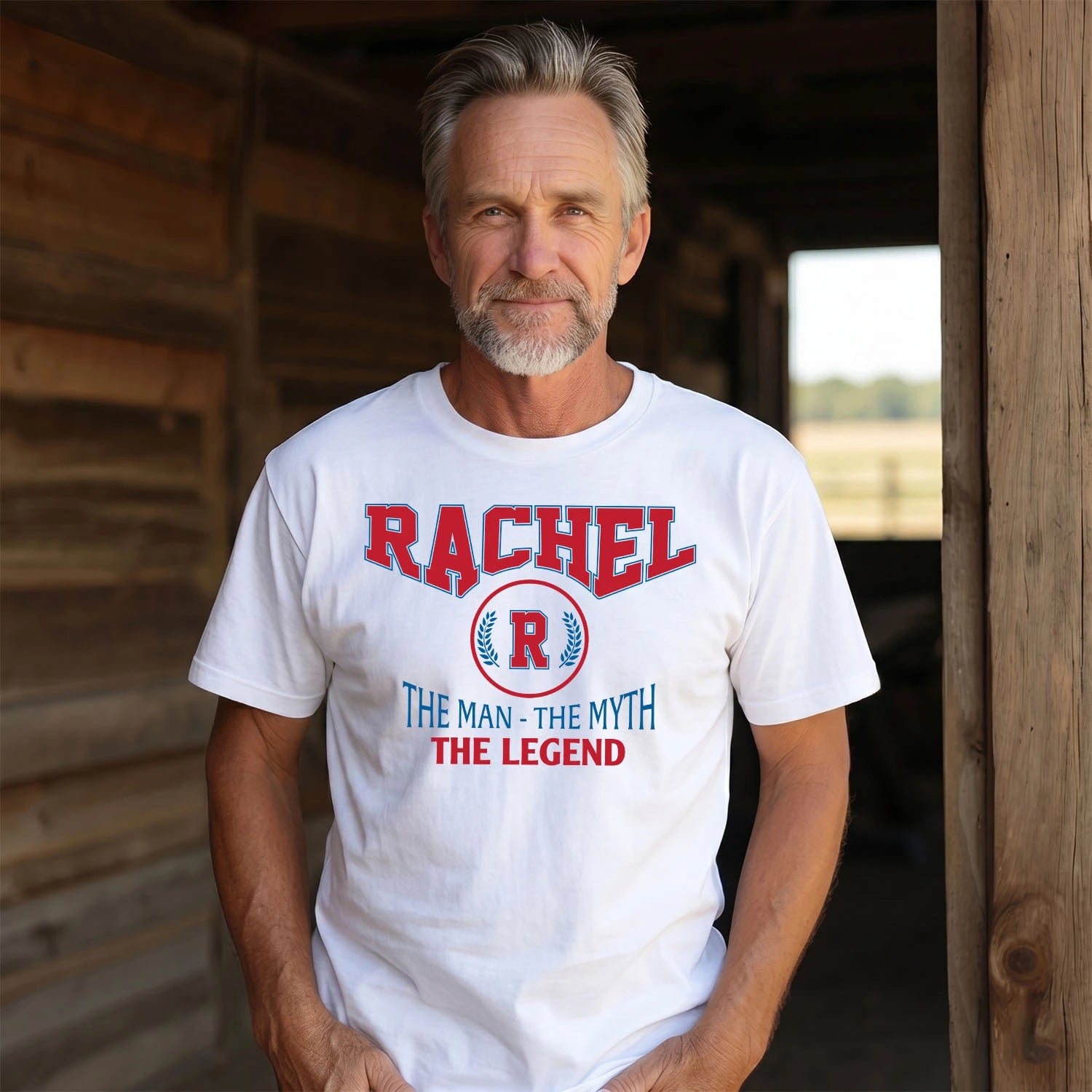 The Man The Myth The Legend Jet Style Shirt RACHEL M1-9
