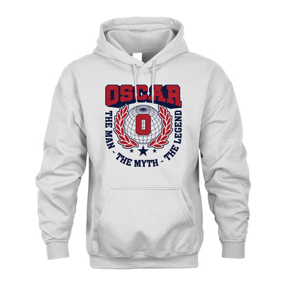 The Man The Myth The Legend Logo Shirt OSCAR M1-30