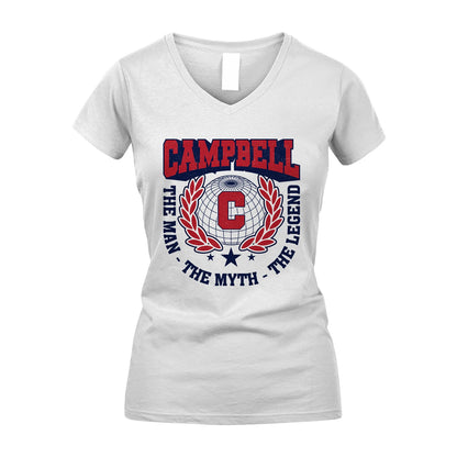 The Man The Myth The Legend Logo Shirt CAMPBELL M1-30