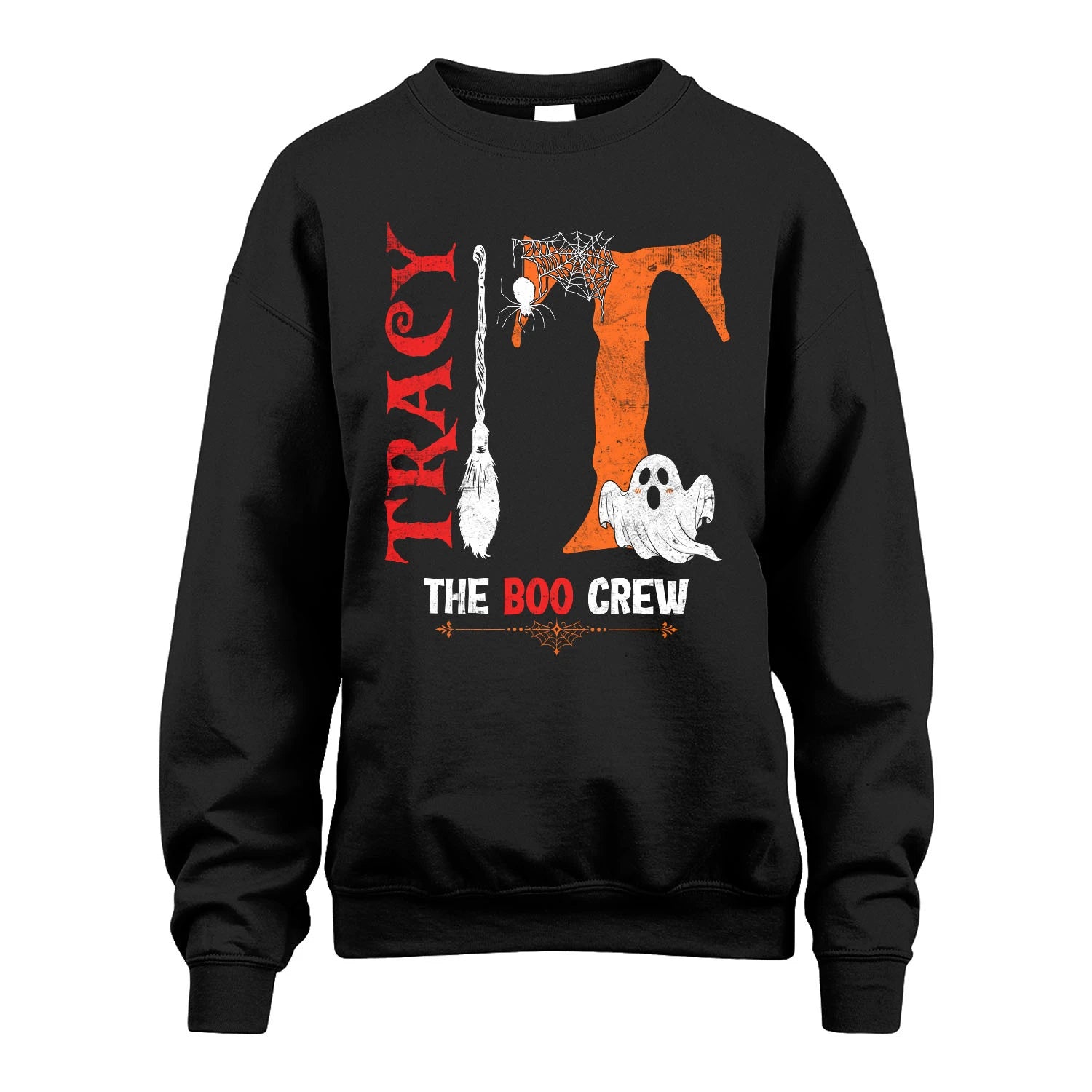 The Boo Crew Halloween With Your Name Shirt TRACY M1-23