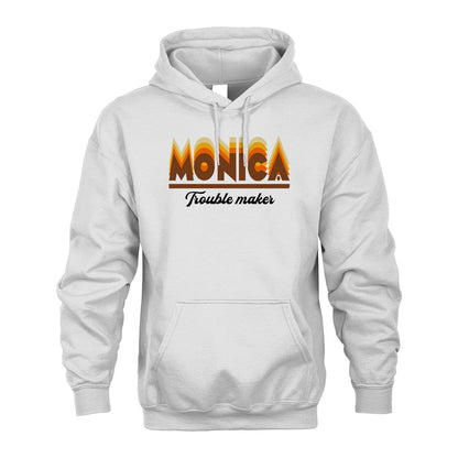Your Name Trouble Maker Funny Shirt MONICA M1-34
