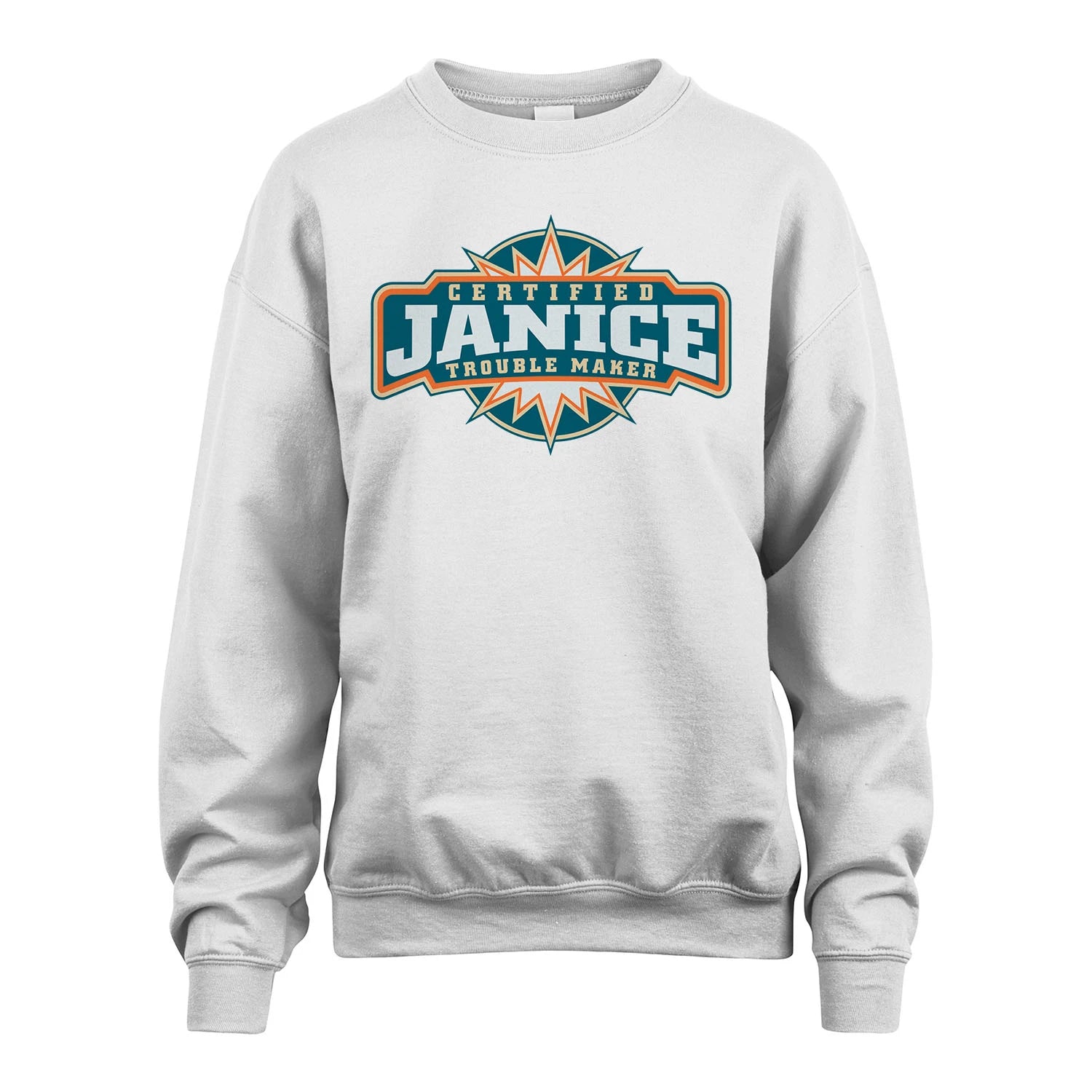 Certified Your Name Trouble Maker Shirt JANICE M1-36