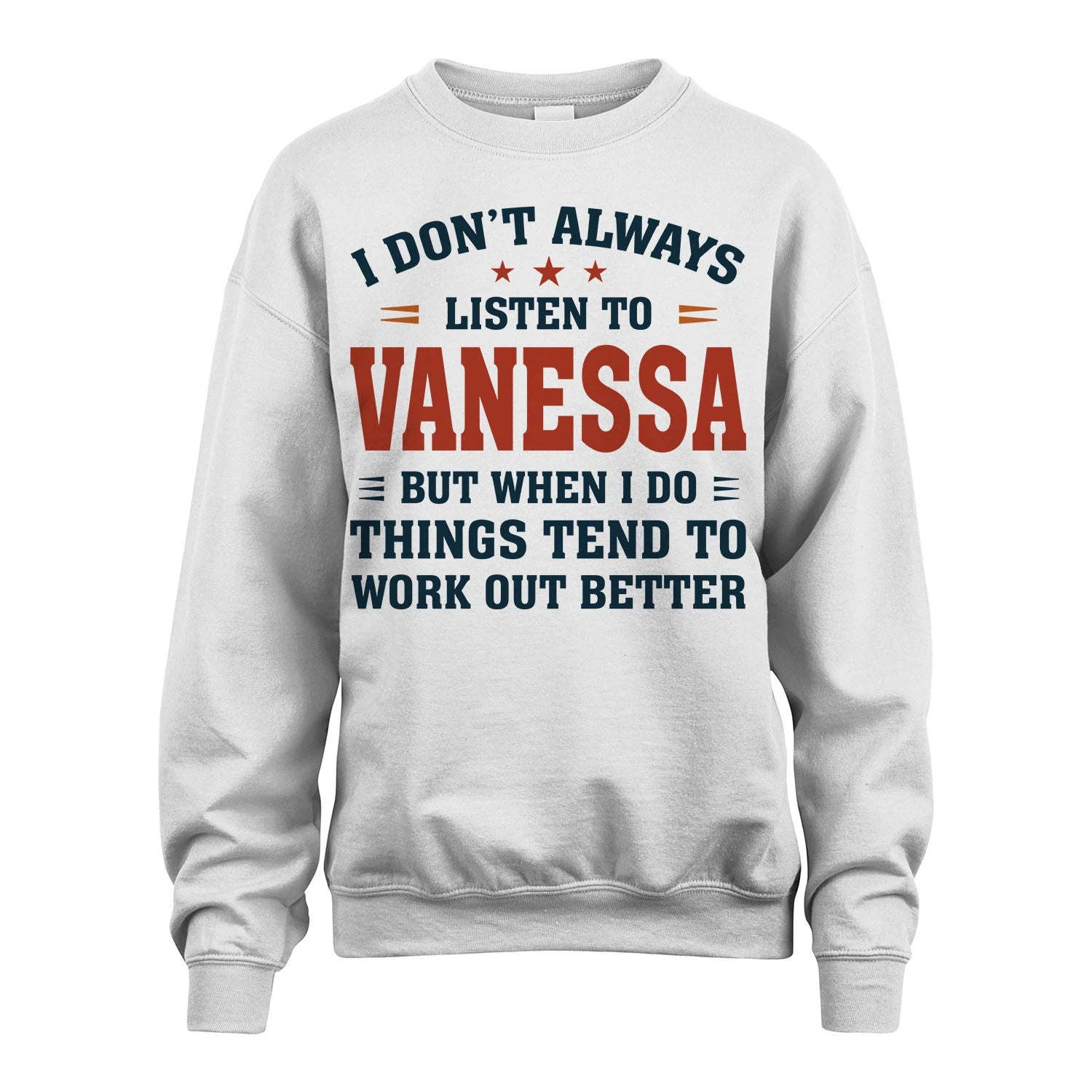 I Don't Always Listen To... VANESSA M1-2