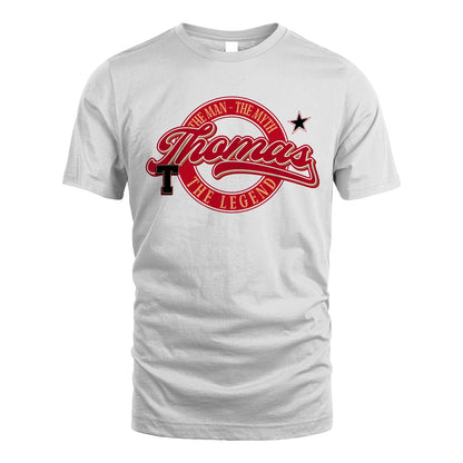 The Man The Myth The Legend Sporty Shirt THOMAS M1-14