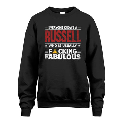 RUSSELL 13K1-565 Everyone Know A/An Name Who Is Usually...