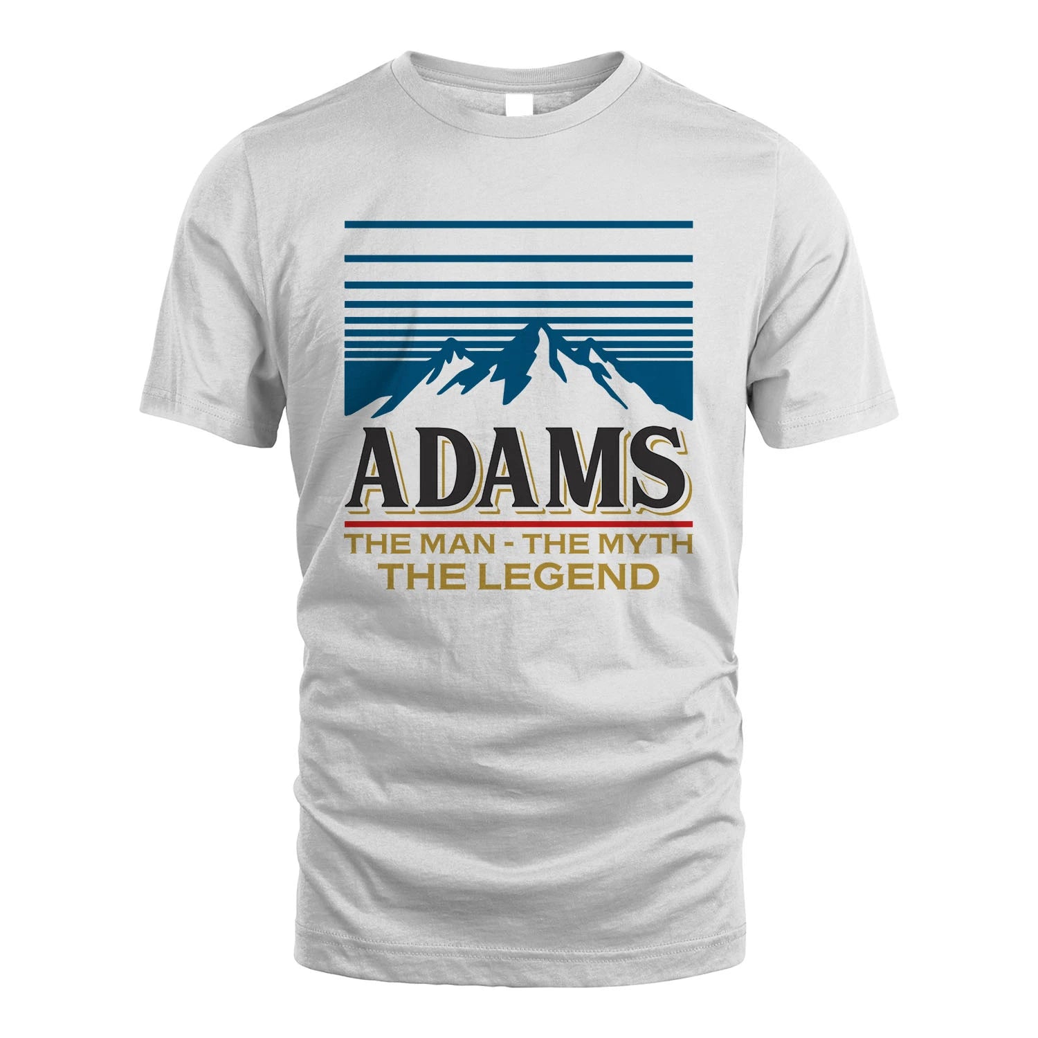 The Man The Myth The Legend Vintage Mountain Shirt ADAMS M1-19